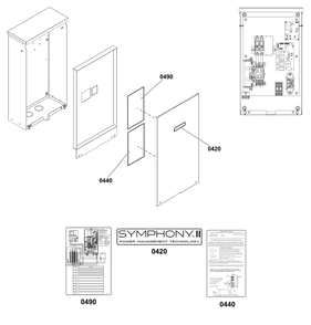 Decals Group - Ats Informational Diagram and Parts List for 071247-00  Briggs and Stratton Generator